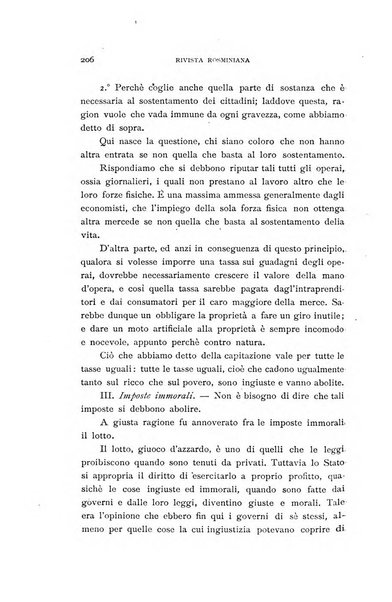 Rivista rosminiana periodico mensile