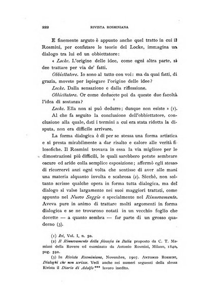 Rivista rosminiana periodico mensile