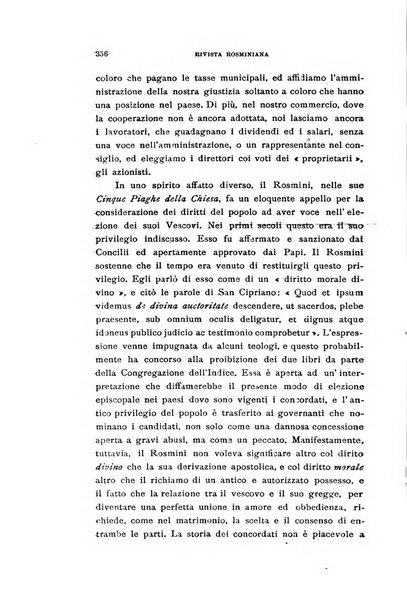 Rivista rosminiana periodico mensile