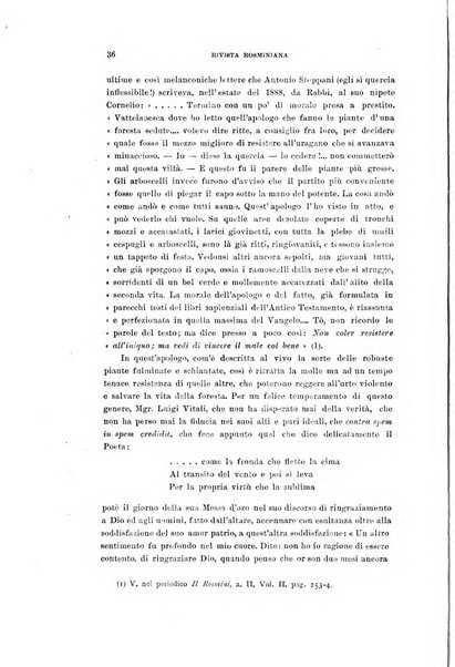 Rivista rosminiana periodico mensile