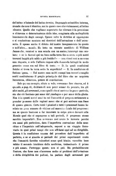 Rivista rosminiana periodico mensile