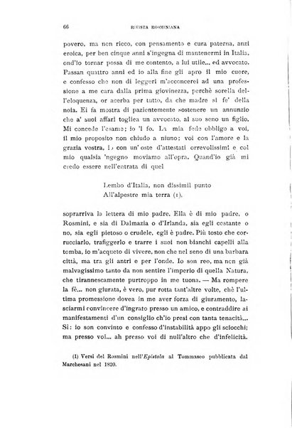 Rivista rosminiana periodico mensile