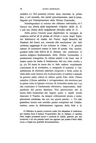 Rivista rosminiana periodico mensile