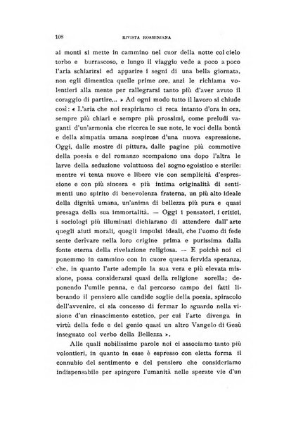 Rivista rosminiana periodico mensile