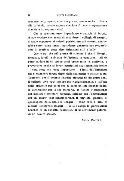 Rivista rosminiana periodico mensile