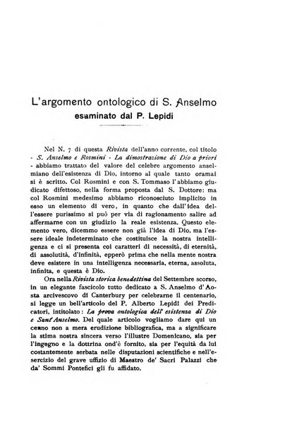 Rivista rosminiana periodico mensile