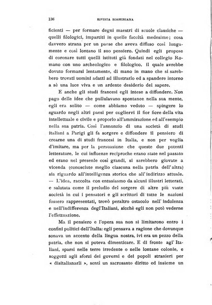 Rivista rosminiana periodico mensile