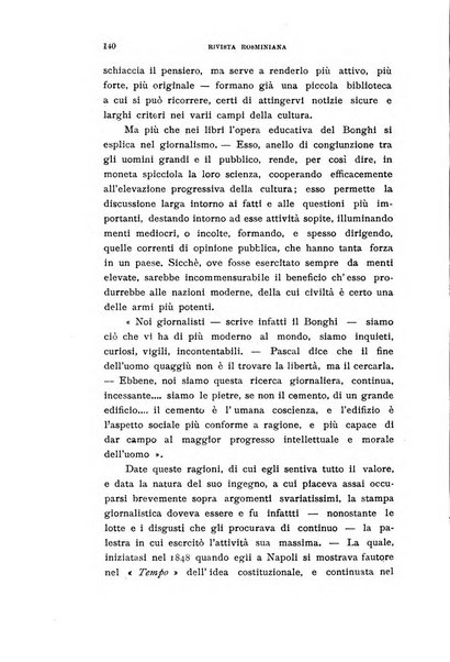 Rivista rosminiana periodico mensile