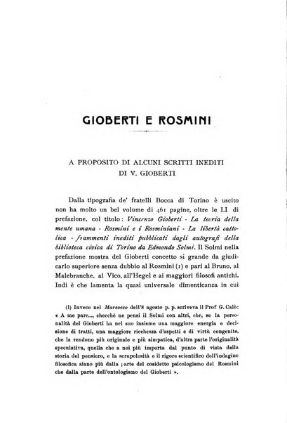 Rivista rosminiana periodico mensile