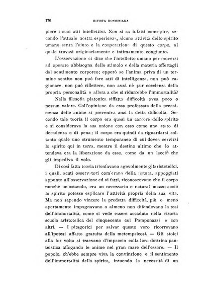 Rivista rosminiana periodico mensile