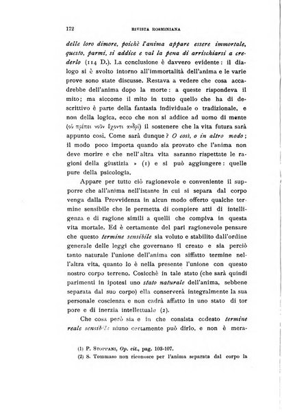 Rivista rosminiana periodico mensile