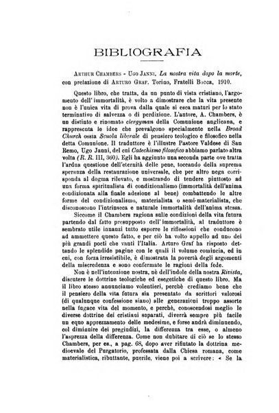 Rivista rosminiana periodico mensile