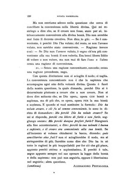 Rivista rosminiana periodico mensile