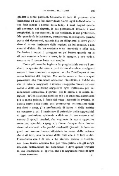 Rivista rosminiana periodico mensile