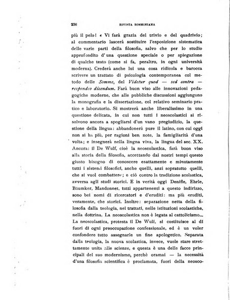 Rivista rosminiana periodico mensile