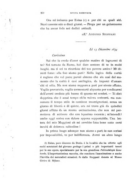 Rivista rosminiana periodico mensile