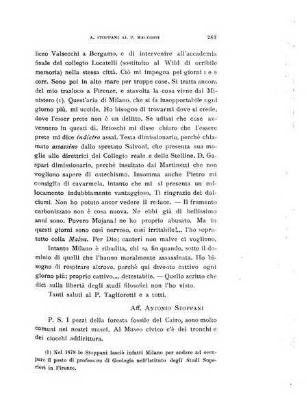 Rivista rosminiana periodico mensile