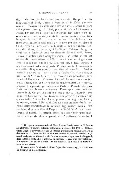 Rivista rosminiana periodico mensile