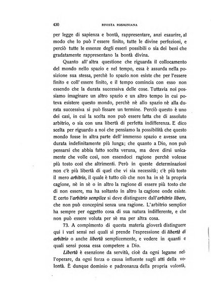 Rivista rosminiana periodico mensile