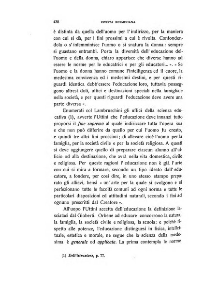 Rivista rosminiana periodico mensile