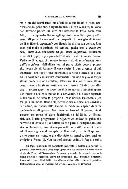 Rivista rosminiana periodico mensile