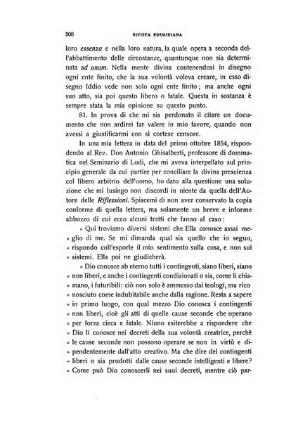 Rivista rosminiana periodico mensile