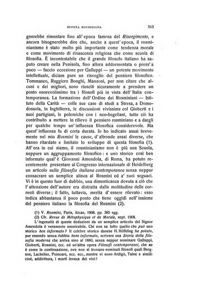 Rivista rosminiana periodico mensile