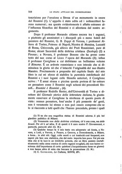 Rivista rosminiana periodico mensile