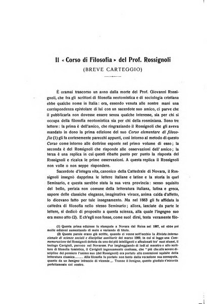 Rivista rosminiana periodico mensile