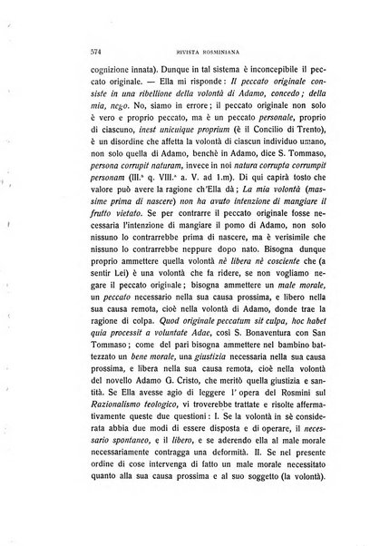 Rivista rosminiana periodico mensile