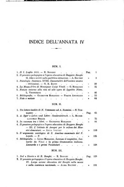 Rivista rosminiana periodico mensile