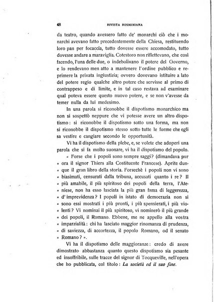 Rivista rosminiana periodico mensile