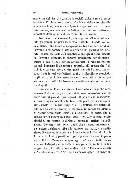 Rivista rosminiana periodico mensile