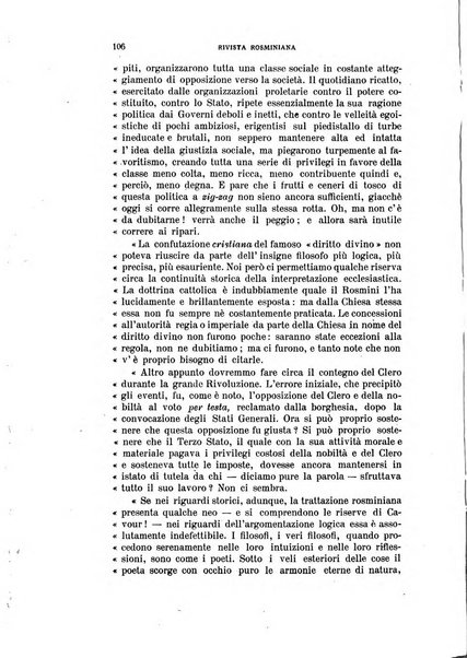 Rivista rosminiana periodico mensile