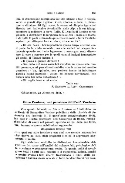 Rivista rosminiana periodico mensile