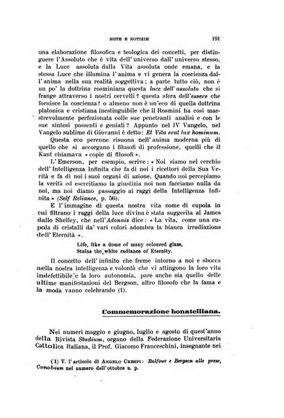 Rivista rosminiana periodico mensile