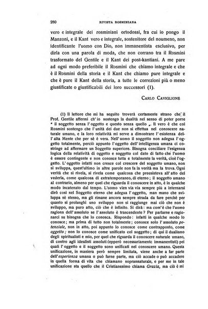 Rivista rosminiana periodico mensile