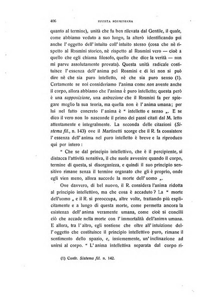 Rivista rosminiana periodico mensile