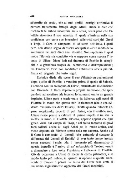 Rivista rosminiana periodico mensile