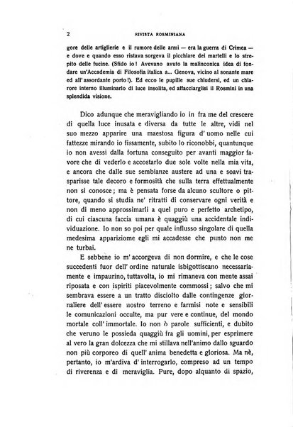 Rivista rosminiana periodico mensile