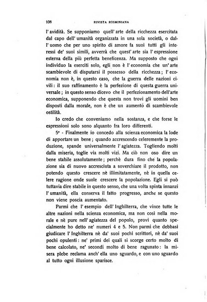 Rivista rosminiana periodico mensile