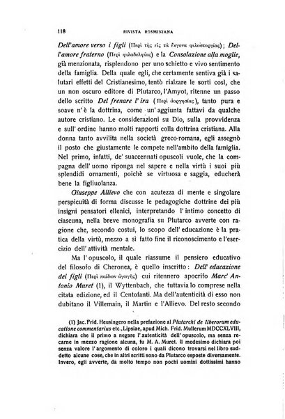 Rivista rosminiana periodico mensile