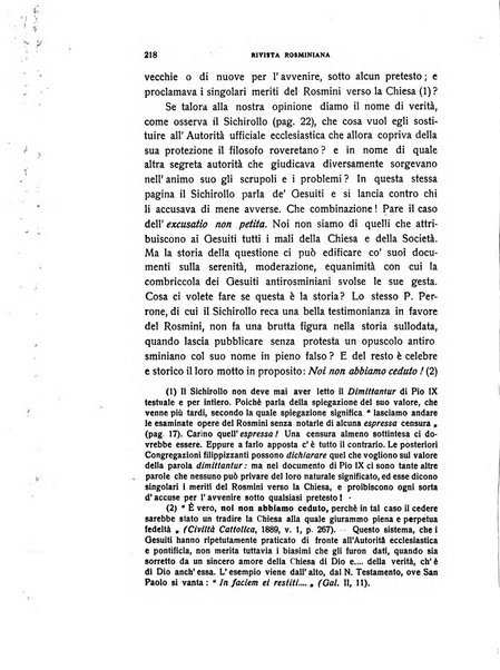 Rivista rosminiana periodico mensile