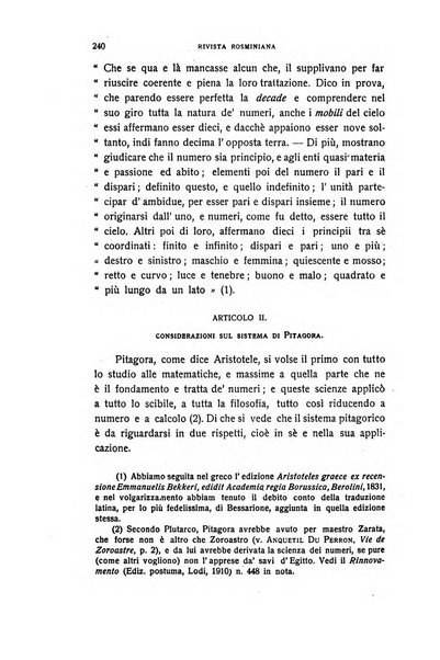 Rivista rosminiana periodico mensile