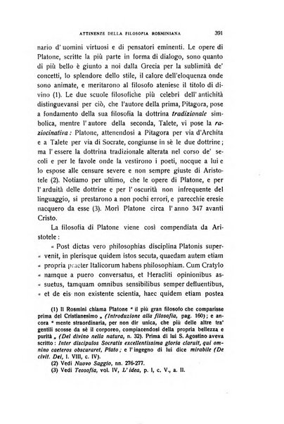 Rivista rosminiana periodico mensile