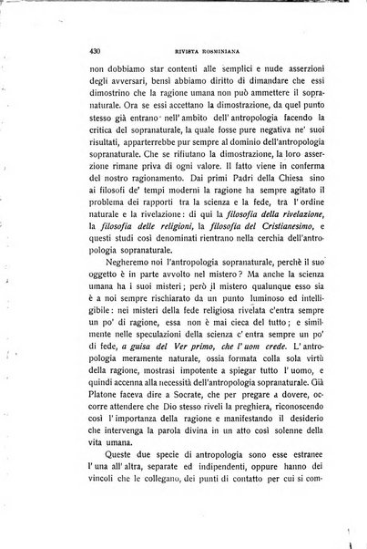 Rivista rosminiana periodico mensile