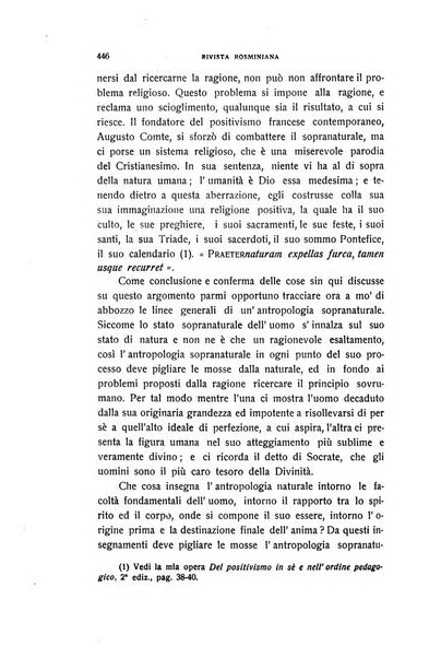 Rivista rosminiana periodico mensile