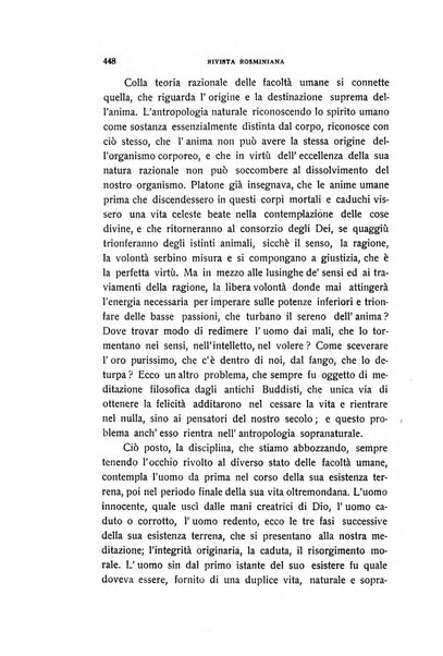 Rivista rosminiana periodico mensile