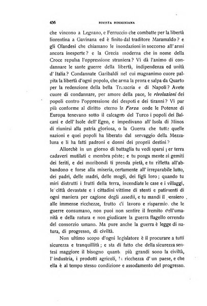 Rivista rosminiana periodico mensile