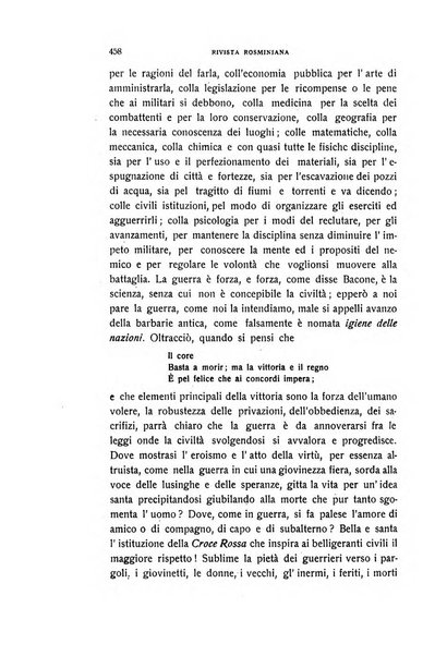 Rivista rosminiana periodico mensile